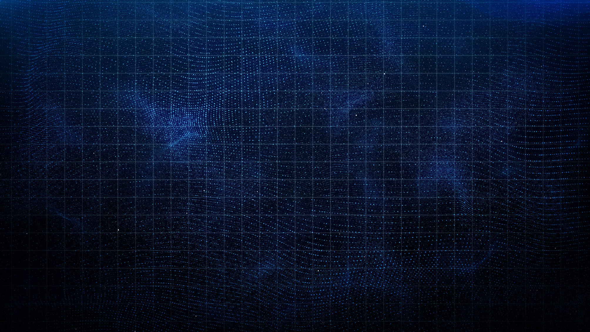 Blue Retro Cyberpunk Background